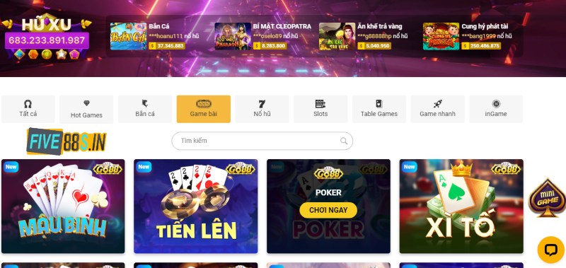 Về Five88 1 Sở hữu kho tàng game cực đã, giúp anh em lựa chọn tốt nhất